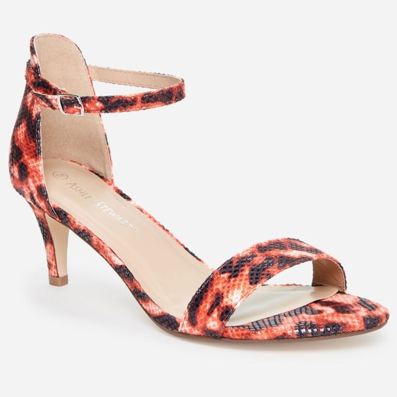 Ashley Stewart Shoes - NNW Multi Design Short Strappy Heel 11W